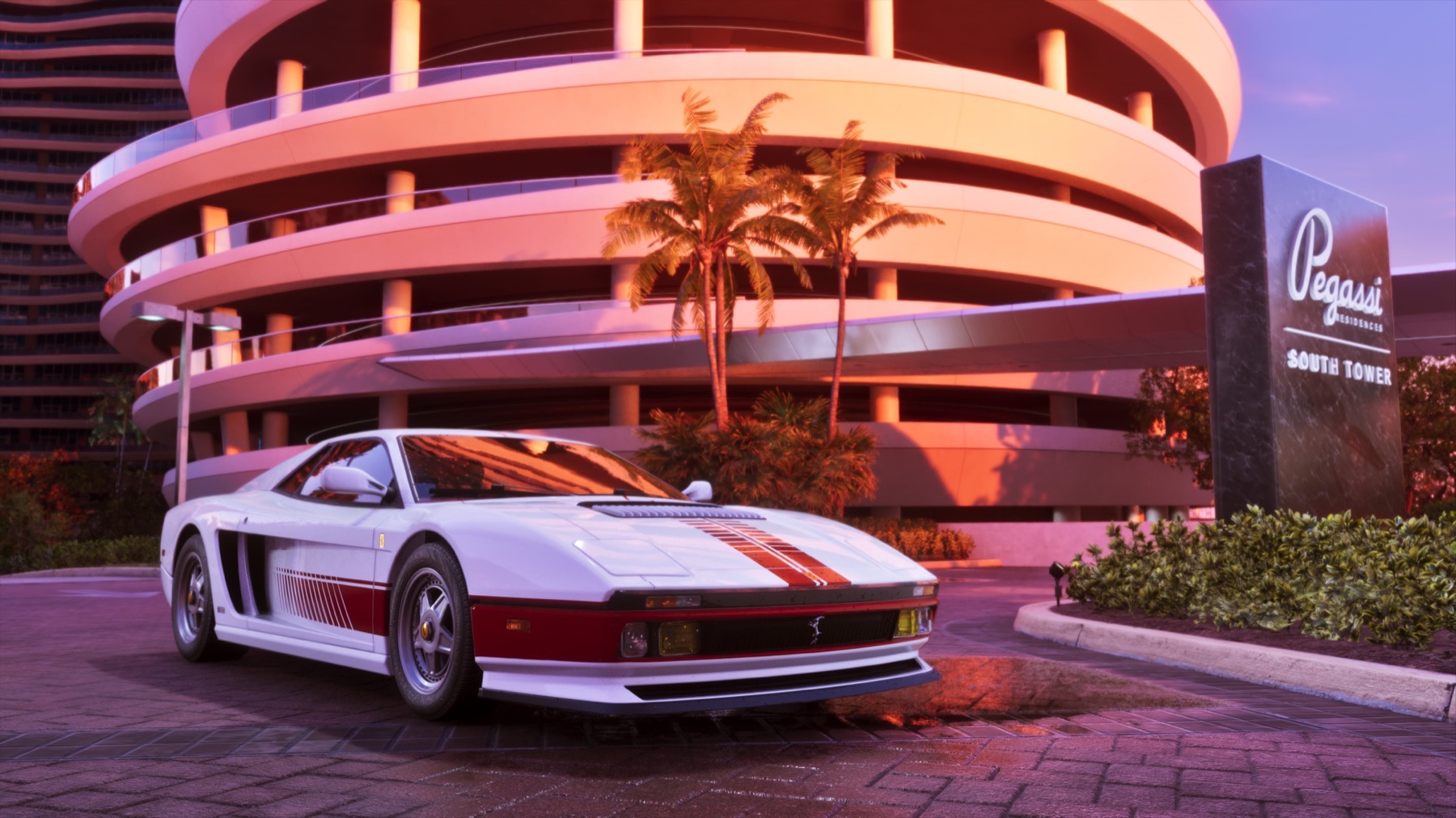 Rare classic sports car found in Vice City